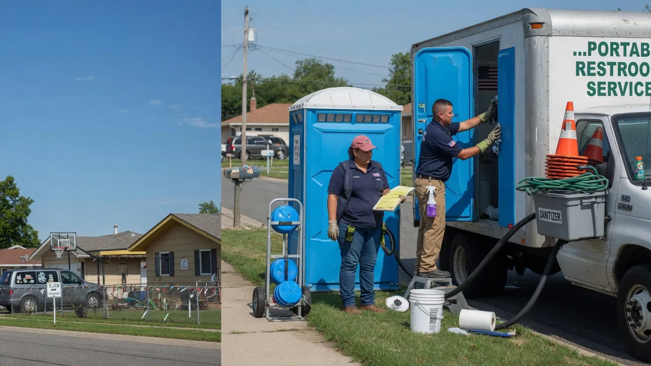 Portable Toilet Rental in Triumph, IL near me